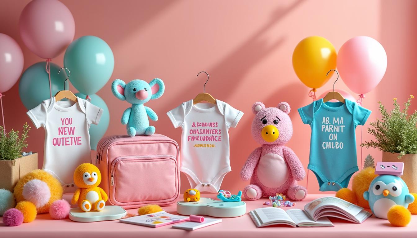 Futurs parents 2025 : 10 cadeaux rigolos qui sortent de l’ordinaire